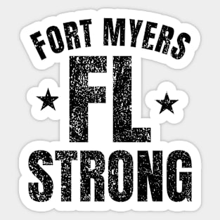 Fort Myers Florida Strong Sticker